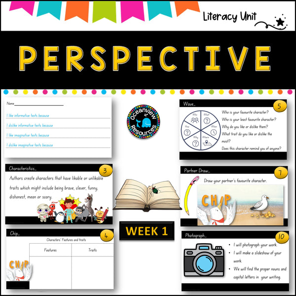 PERSPECTIVE-NSW ES1 Unit 10 - component B WEEK 1 English-TERM 2 (kinder)