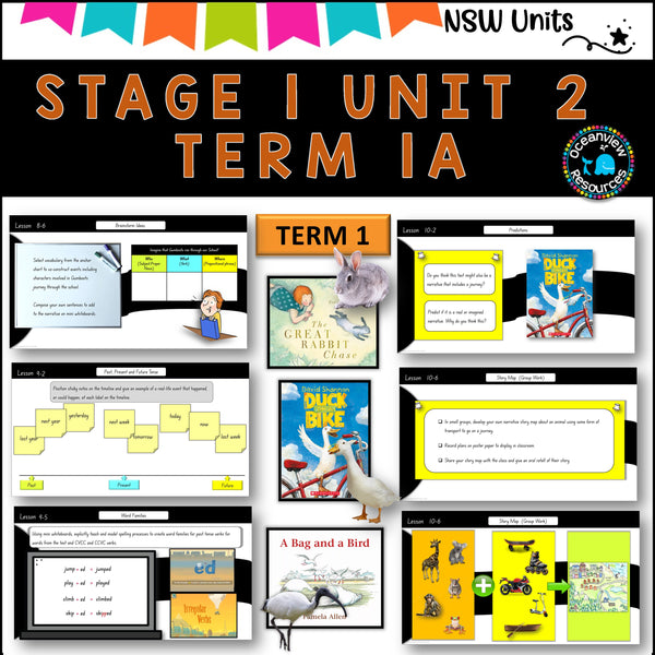 NSW DET Stage 1 English Unit 2 A BAG AND A BIRD Component B TERM 1A Narrative