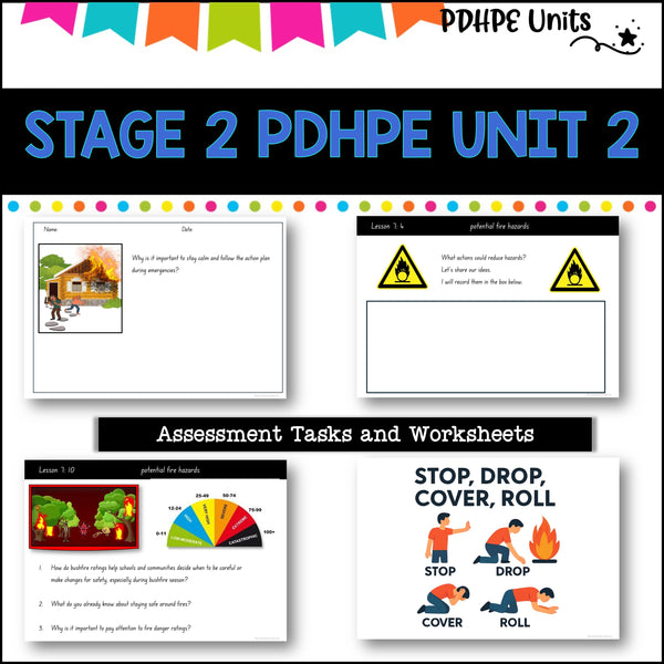 STAGE 2 UNIT 2 NSW PDHPE movement, relationships, safety, identity, well-being