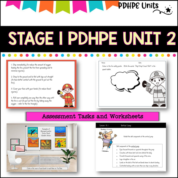 STAGE 1 UNIT 2 NSW PDHPE movement, respectful relationships, self management