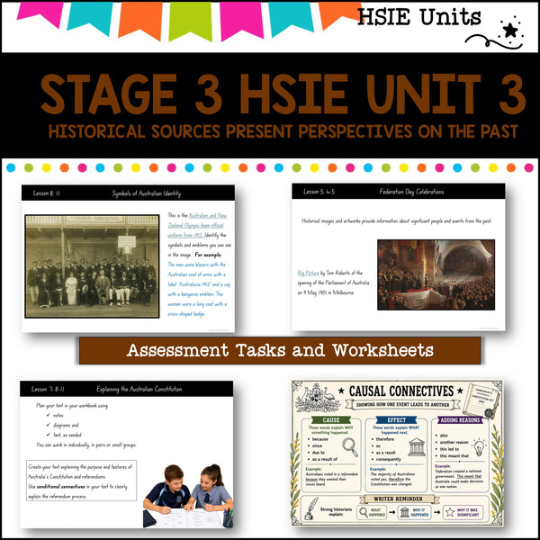 STAGE 3 UNIT 3 NSW DET HSIE Complete unit-History-Australian Constitution