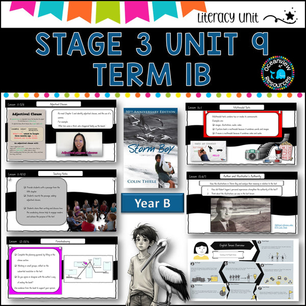 STORM BOY NSW DET Stage 3 Unit 9 Term 1A Year B Component B Narrative