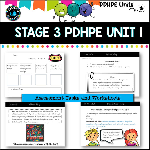 STAGE 3 UNIT 1 NSW PDHPE movement ,physical skills, interpersonal skills, Positive relationships