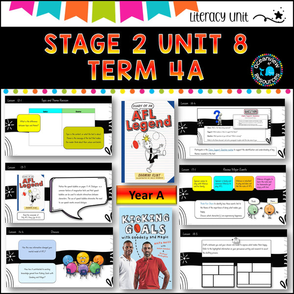 KICKING GOALS WITH GOODESY NSW DET Stage 2 Unit 8 Term 4 Year B Comp B