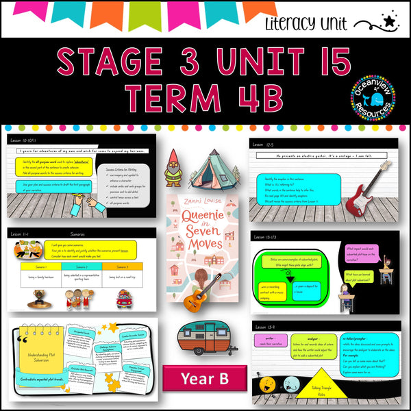 QUEENIE IN 7 MOVES -NSW DET Stage 3 Unit 15 Term 4B Year B Component B