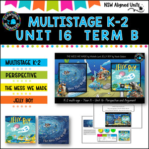 THE MESS WE MADE Multi-Stage K-2 Unit 16 comp B ENGLISH TERM 4B NSW DET