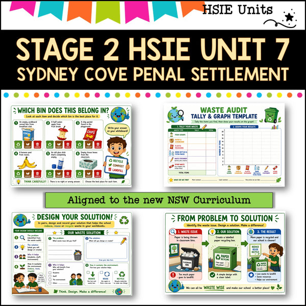 STAGE 2 UNIT 7 NSW DET aligned HSIE Complete Unit-Sydney Cove penal settlement