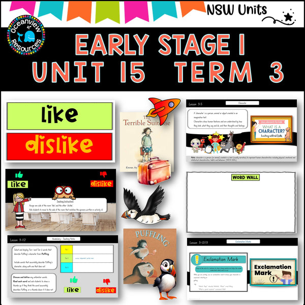 ES1 15 (2022-25 updated) The Terrible Suitcase, Puffling NSW DET unit comp B