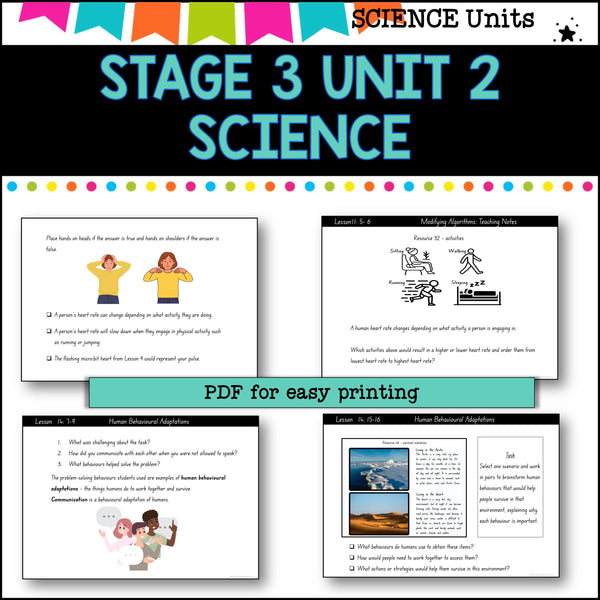 STAGE 3 UNIT 2 NSW aligned design and digital technologies solutions yr 5 and 6