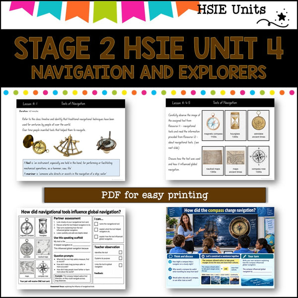 STAGE 2 UNIT 4 NSW DET aligned HSIE Complete Unit-NAVIGATORS AND EXPLORERS