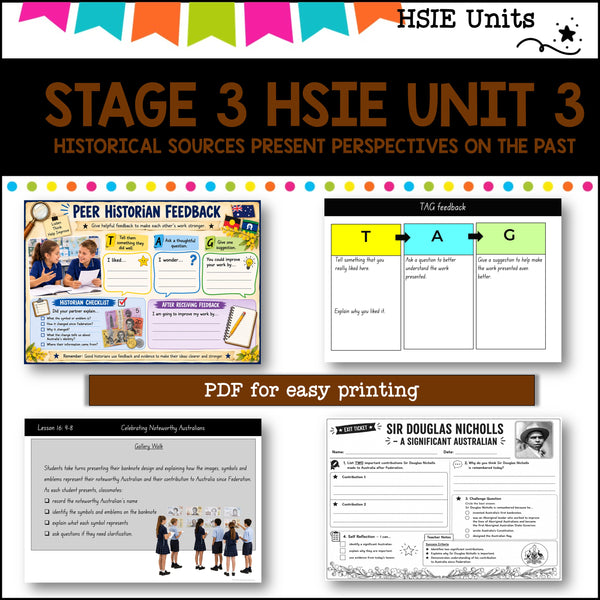 STAGE 3 UNIT 3 NSW DET HSIE Complete unit-History-Australian Constitution