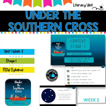 UNDER THE SOUTHERN CROSS English STAGE 1 Unit component B WEEK 2 NSW- Book Study