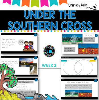 UNDER THE SOUTHERN CROSS English STAGE 1 Unit component B WEEK 2 NSW- Book Study