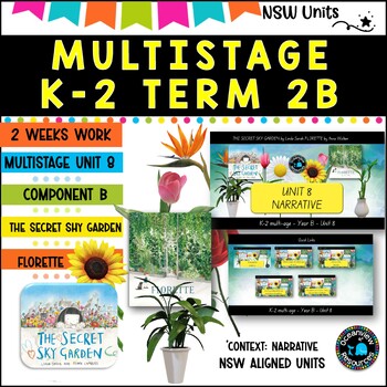 SECRET SKY GARDEN,FLORETTE NSW MultiStage K-2 Unit 8 component B ENGLISH TERM 2B