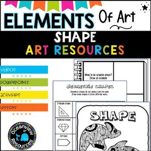 ELEMENTS OF ART-SHAPE