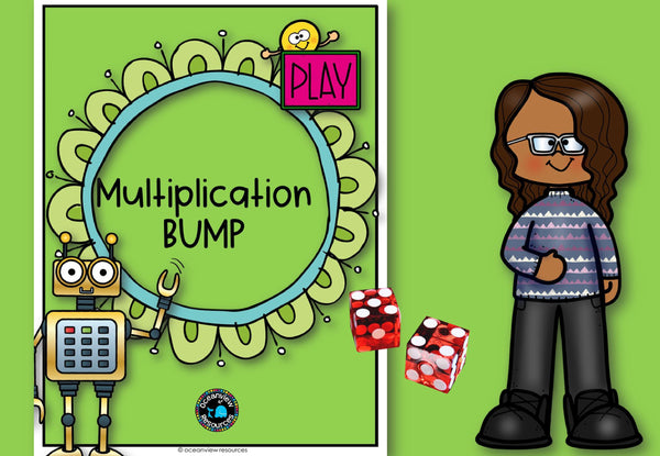 Multiplication Bump Game