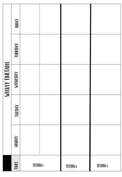 Teaching Handbook and Yearly Planner for Substitute teachers and Relief teachers