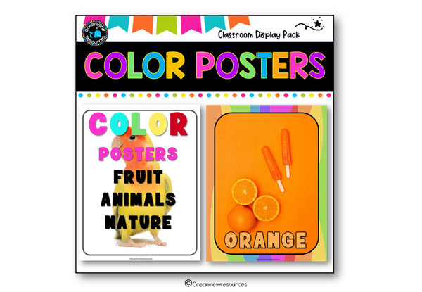 COLOUR Posters - nature and the world around us