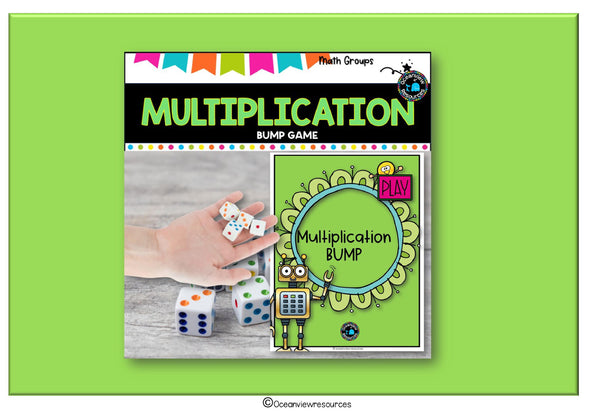 Multiplication Bump Game