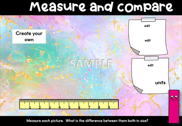 BUNDLE Number Talks- Using Informal and formal measurements.