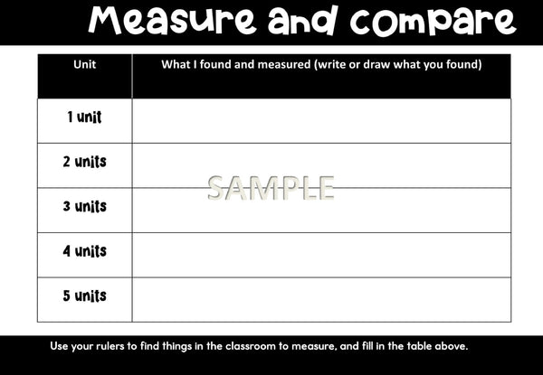 BUNDLE Number Talks- Using Informal and formal measurements.