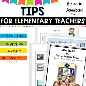 Teaching tips for elementary teachers - classroom management, websites...FREE - Oceanview Education and Teaching Supplies 