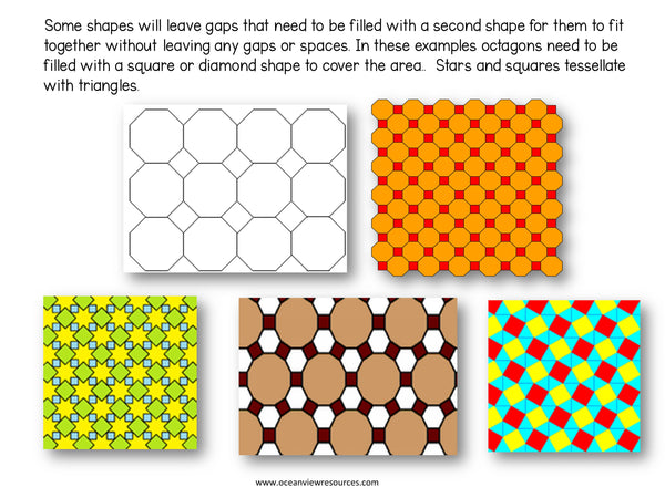 Tessellations- Maths meets Art- Fun Activity #TPTSALESrus