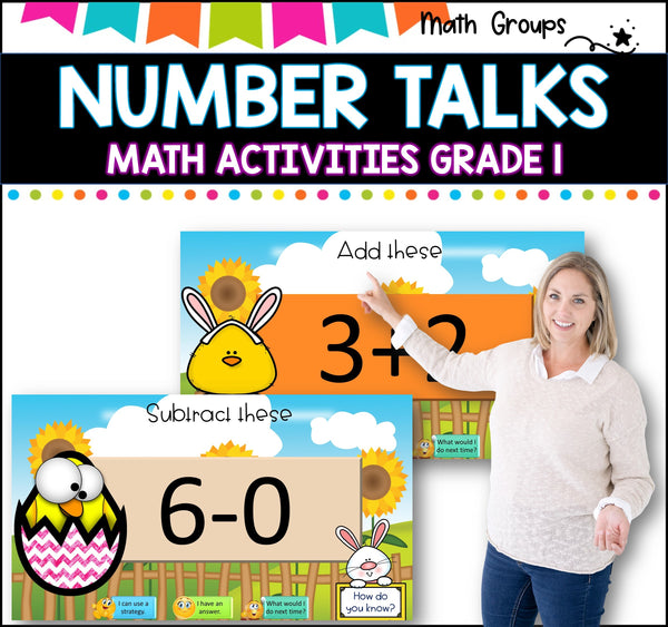 NUMBER TALKS I Kindergarten - Grade 1 I Mathematical thinking