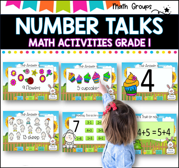 NUMBER TALKS I Kindergarten - Grade 1 I Mathematical thinking