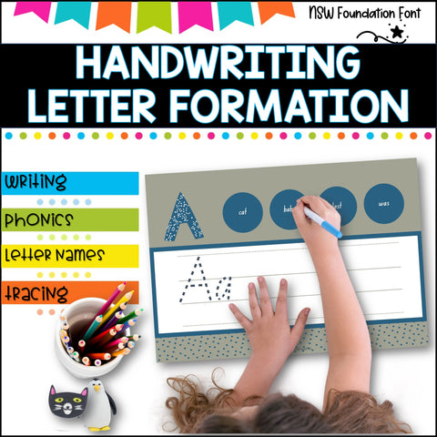 Handwriting and Phonics- A workbook for Pre-k to Kinder