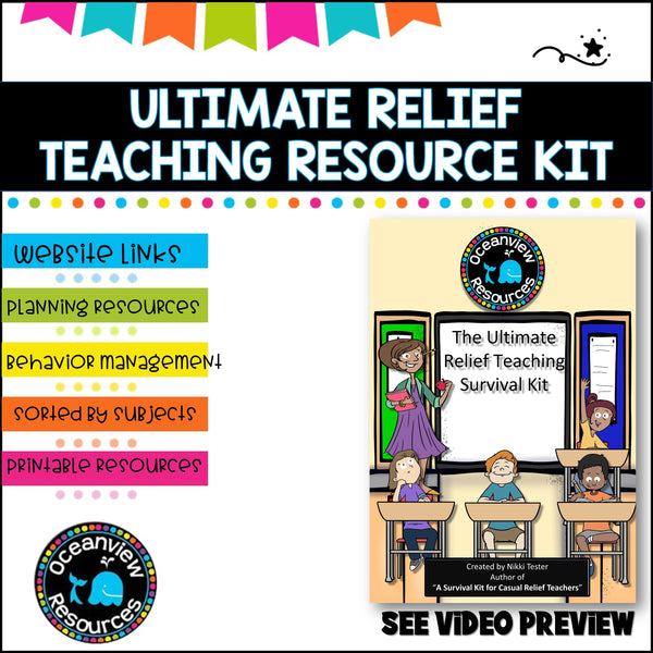 Ultimate Teaching Handbook for Substitute teachers and Relief teachers