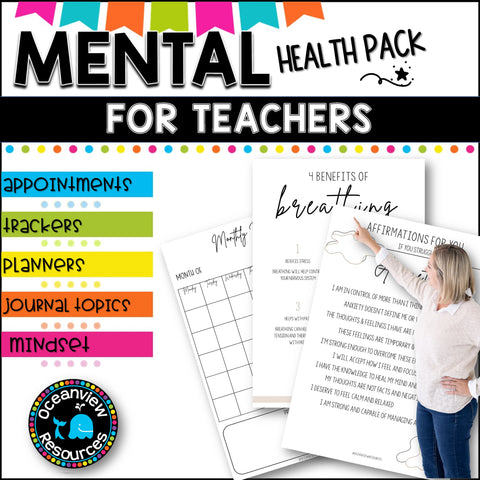 Mental Health and Wellbeing Pack for Teachers