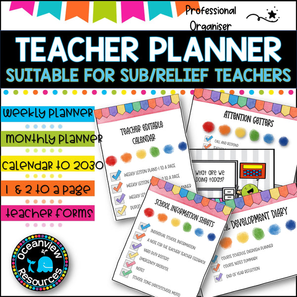 SUBSTITUTE / RELIEF TEACHER RESOURCE- MEGA BUNDLE {substitute, new teacher}