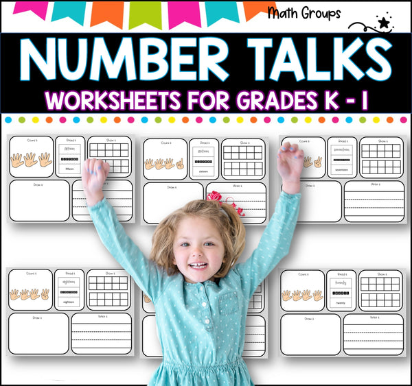 NUMBER TALKS I Grades k-1 I WORKSHEETS 1-20