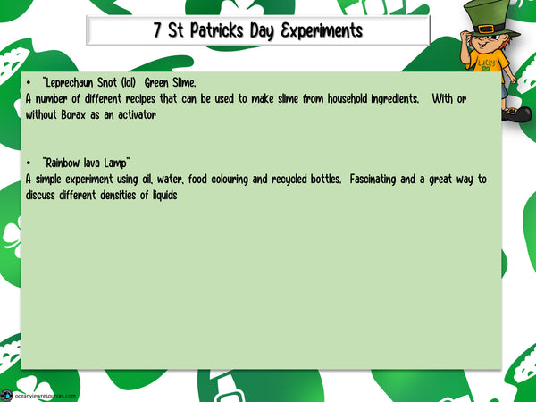 "Lucky Science: 7 St. Patrick's Day Experiments"