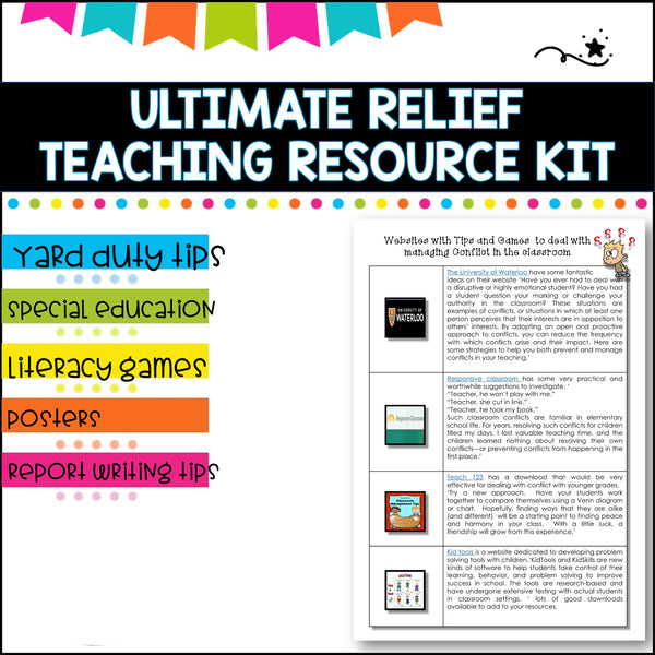 Ultimate Teaching Handbook for Substitute teachers and Relief teachers