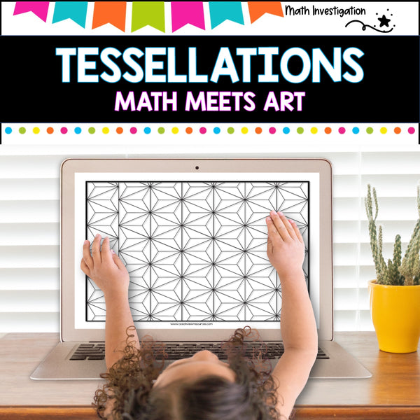 Tessellations- Maths meets Art- Fun Activity #TPTSALESrus