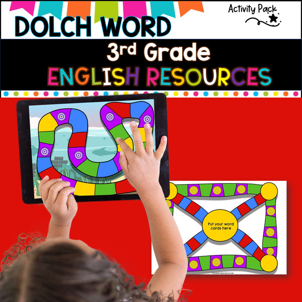 Dolch word Activity Pack-Grade 3