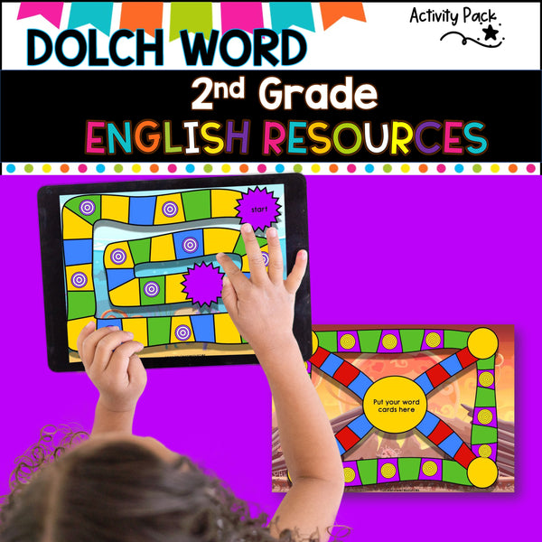 DOLCH WORDS I SIGHT WORDS I Activity Pack - Grade 2