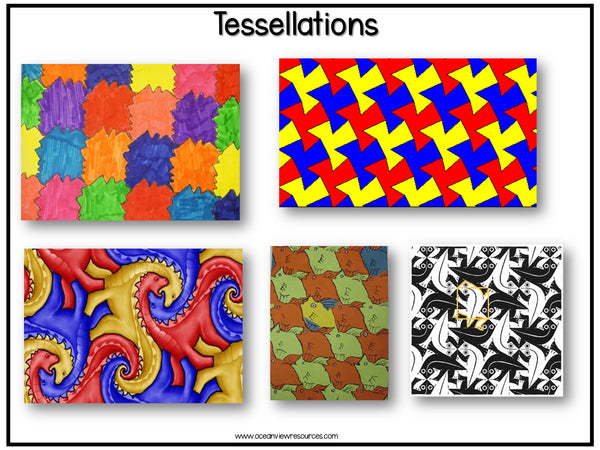 Tessellations- Maths meets Art- Fun Activity #TPTSALESrus