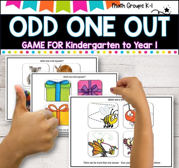 Math Odd One Out | Which One Doesn't Belong | Numeracy Routine | Picture talks
