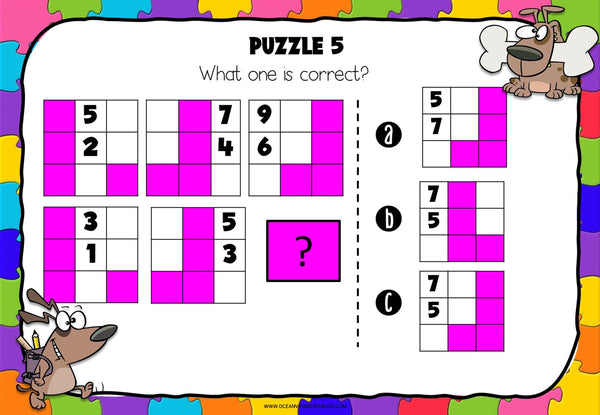 Puzzles and Brain Breaks for Upper Primary- Set 3