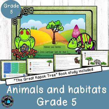 Animals and their Habitats a unit of work using the Great Kapok Tree