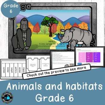 Animals, habitats and Environments a unit of work for upper primary