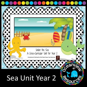 Ocean and animal habitats and environments -UNITS for K-Grade 6 BUNDLE