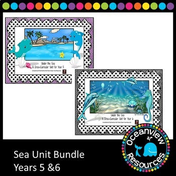 Ocean life-sea  unit for upper primary (bundle)