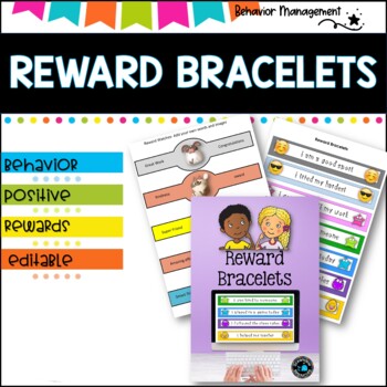 REWARD BRACELETS  *Positive Reinforcement -editable