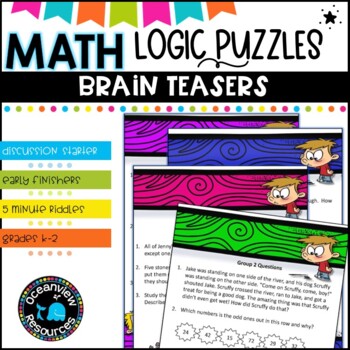 Math Logic puzzles, brain teasers and Optical Illusions Set 1