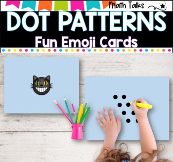 SUBITIZING CARDS I DOT PATTERNS I with emoji transitions