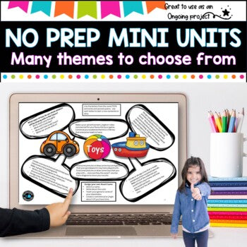 No Prep mini units of work - Blooms taxonomy, great extension activities